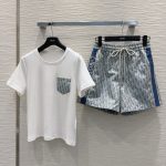 Dior Jacquard Short-Sleeved Shirts