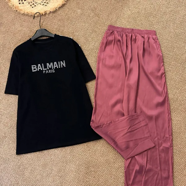 Balmain Stone Short-Sleeved Shirts