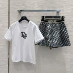 Dior Jacquard Short-Sleeved Shirts