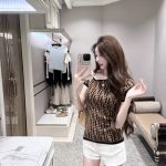 Fendi Jacquard Short Sleeves