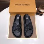 Louis Vuitton Cowhide Slippers For Summer