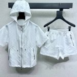 Louis Vuitton Jacquard Short-Sleeved Shirts
