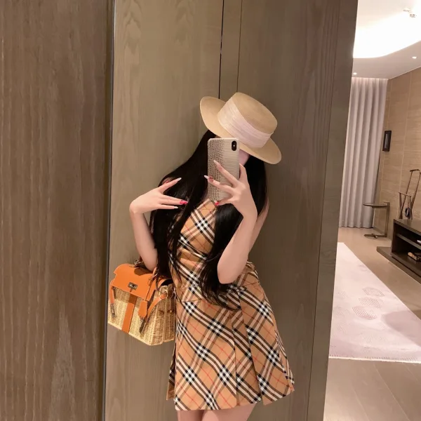 Burberry Plaid Dress