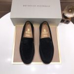 Brunello Cucinelli Calfskin Leather Shoes
