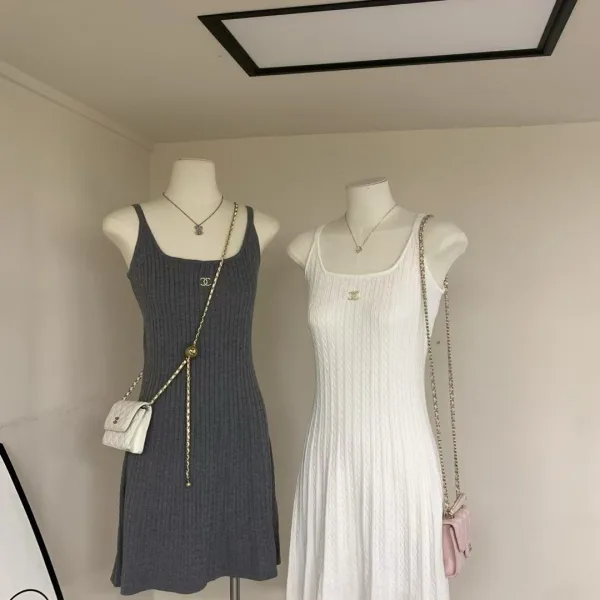 Chanel Spaghetti Straps