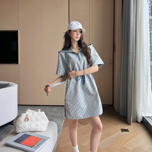 Dior Jacquard Short-Sleeved Shirts