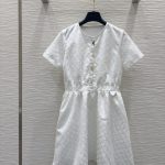 Louis Vuitton Jacquard Short-Sleeved Shirts