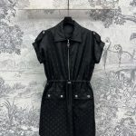 Louis Vuitton Jacquard Short-Sleeved Shirts