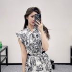 Dior Cotton Short-Sleeved Shirts For Summer