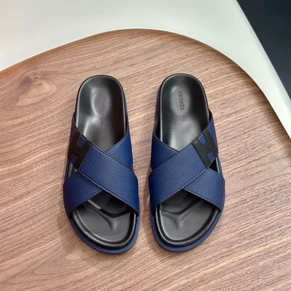 HermÃ¨s Cowhide Slippers