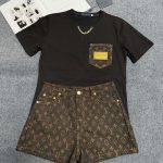 Louis Vuitton Jacquard Short-Sleeved Shirts