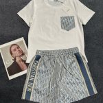 Dior Jacquard Short-Sleeved Shirts