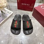 Gucci Gold Sandals For Autumn