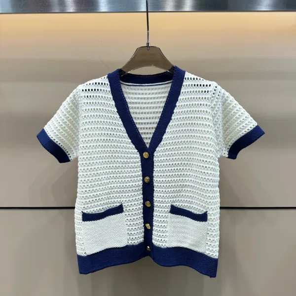 Gucci Gold Short-Sleeved Shirts