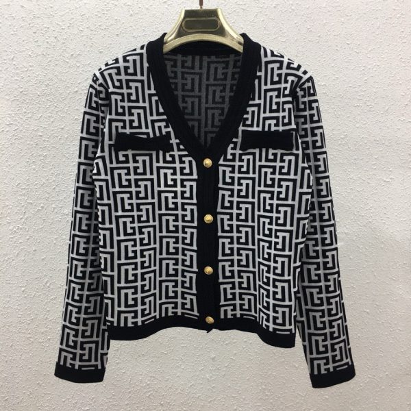 Balmain Gold Cardigan