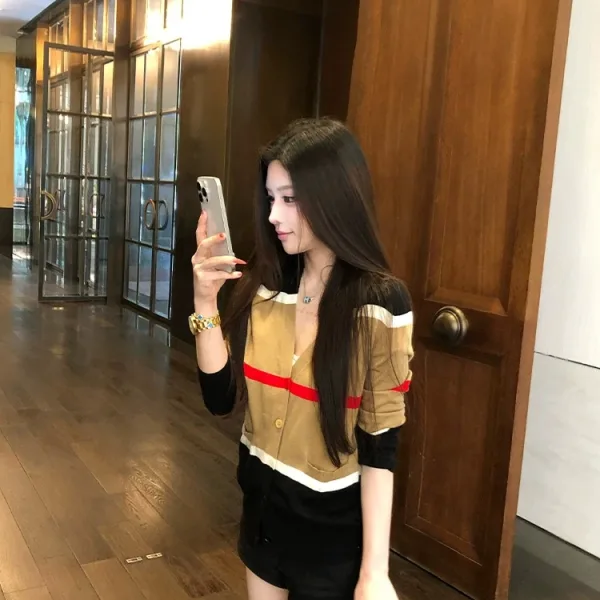 Burberry Long-Sleeved Shirts For Summer