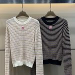 Chanel Gold Long-Sleeved Sweater