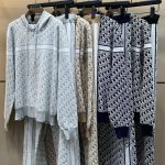 Dior Jacquard Long-Sleeved Shirts