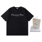Dior Cotton Short-Sleeved T-Shirt For Fall