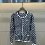 Louis Vuitton Gold Long-Sleeved Cardigan