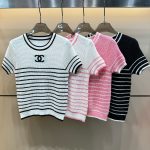 Chanel Jacquard Short Sleeves