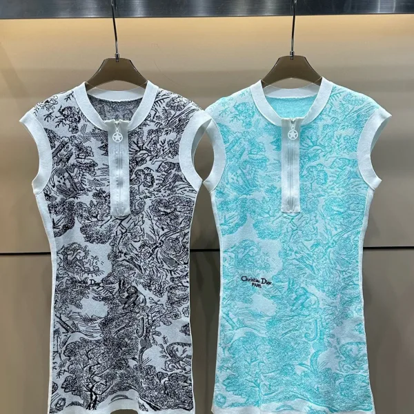 Dior Jacquard Sleeveless
