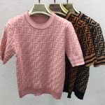 Fendi Jacquard Short Sleeves