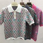 Louis Vuitton Gold Short Sleeves