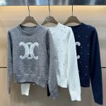 Celine Lace Long-Sleeved Sweater