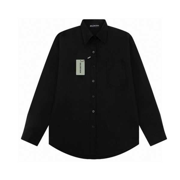 Balenciaga Cotton Long-Sleeved Shirt