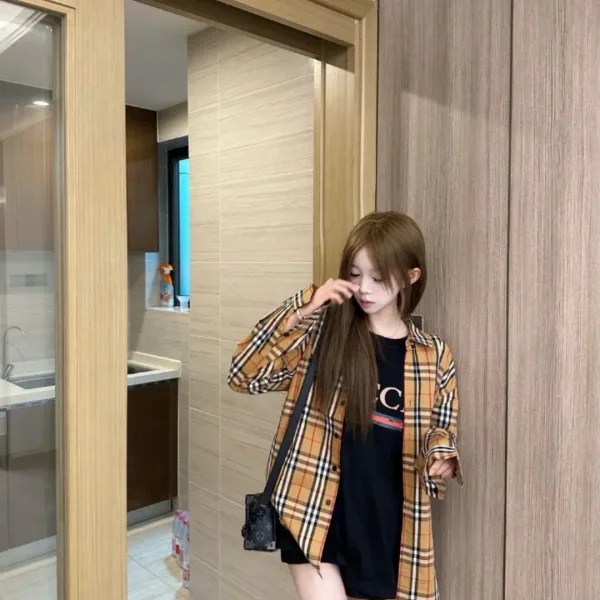 Burberry Cotton Long-Sleeved Shirts