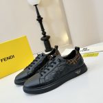 Fendi Cowhide Casual Shoes For Autumn