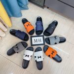 HermÃ¨s Cowhide Slippers