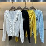 Loewe Lace Long-Sleeved Cardigan