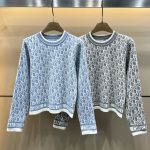 Dior Jacquard Long-Sleeved Sweater