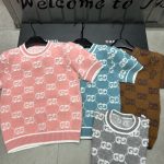 Gucci Jacquard Short-Sleeved Shirt