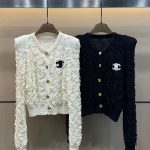 Celine Gold Long-Sleeved Cardigan