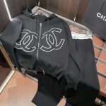 Chanel Jacquard Long-Sleeved Shirts