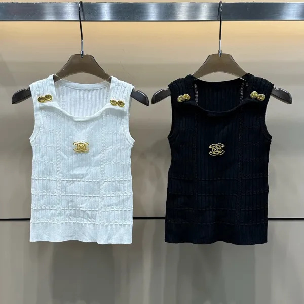 Chanel Gold Vest