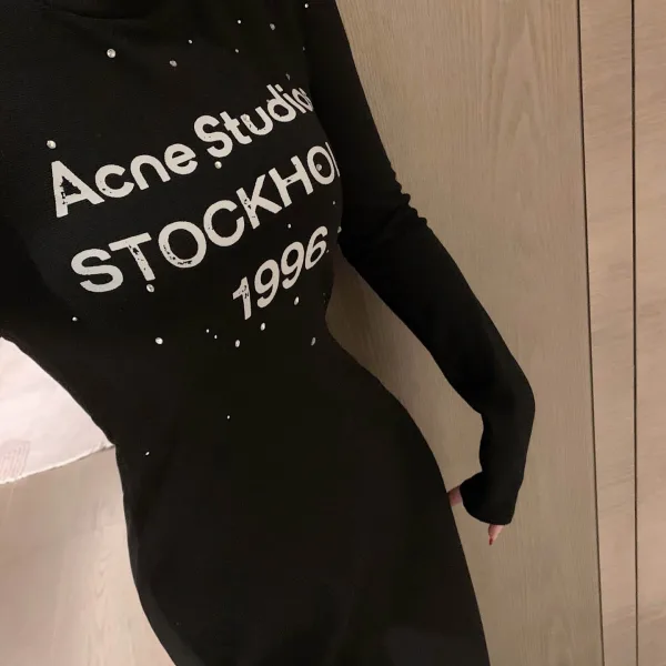 Acne Studios Stone Long-Sleeved Dress