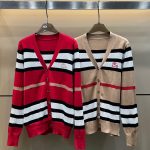 Burberry Jacquard Long-Sleeved Cardigan