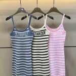 Dior Jacquard Spaghetti Straps