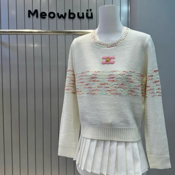Celine Long-Sleeved Sweater