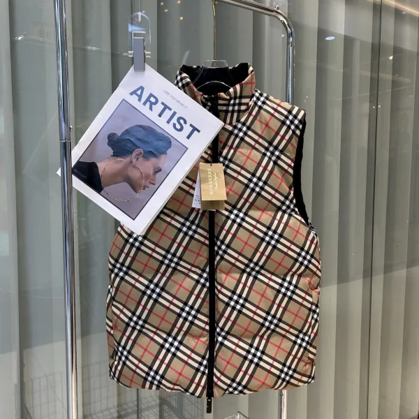 Burberry Plaid Vest