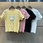 Chanel Diamond Short-Sleeved Shirt