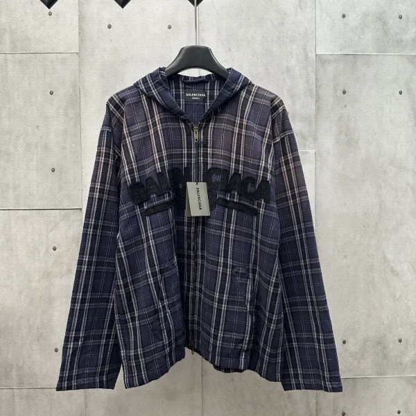 Balenciaga Flannel Coat