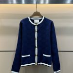 Gucci Gold Long-Sleeved Cardigan