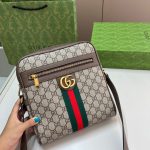 Gucci Canvas Crossbody Bag
