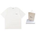 Dior Cotton Short-Sleeved Shirts For Winter