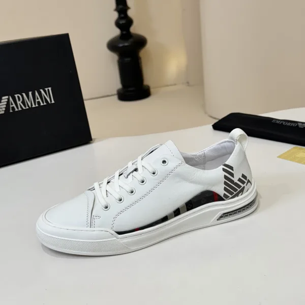 Armani Cowhide Sneakers